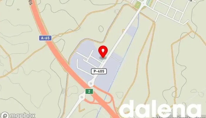 mapa de Central Lechera Asturiana Tienda de alimentación en Palencia