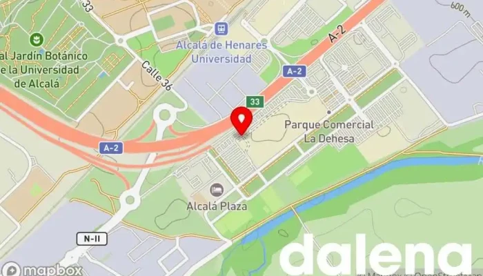mapa de Centro comercial La Dehesa Centro comercial en Alcalá de Henares