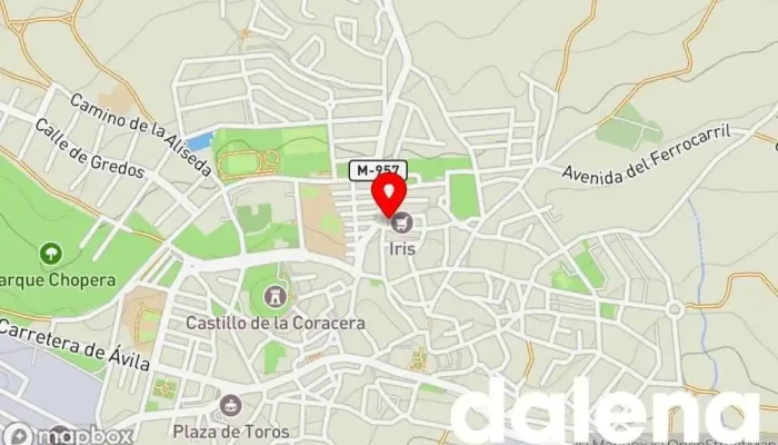 mapa de Charly La Estación S L Supermercado en San Martín de Valdeiglesias