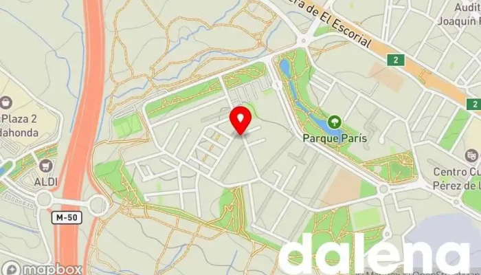 mapa de Chino alimentario Tienda de alimentación en Las Rozas de Madrid