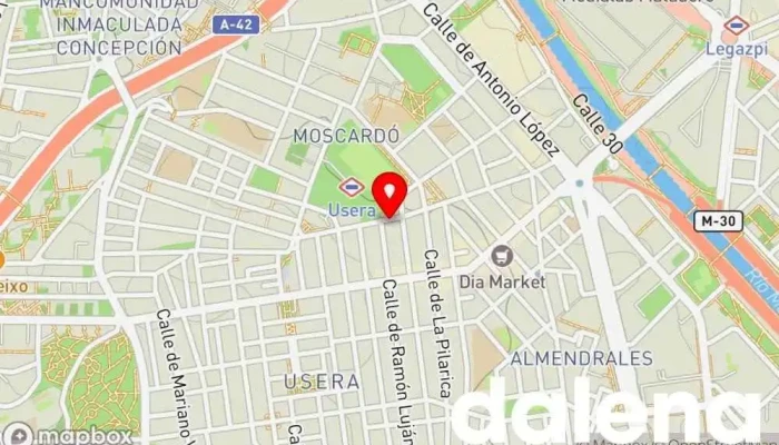 mapa de CHINO LATINO Tienda de alimentación en Madrid