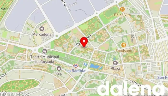 mapa de chino Tienda de alimentación en Coslada