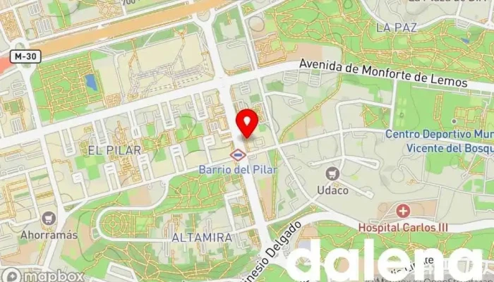 mapa de Chino Supermercado chino en Madrid