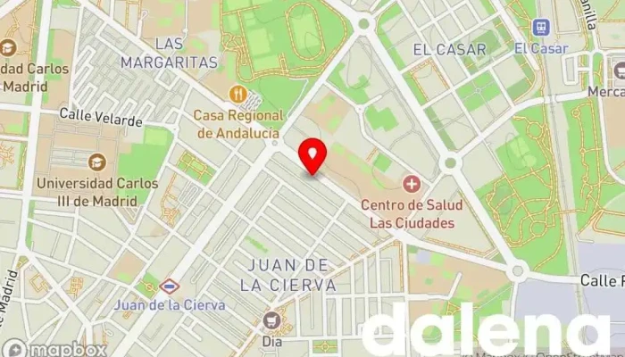 mapa de Chino Tienda de alimentación en Getafe