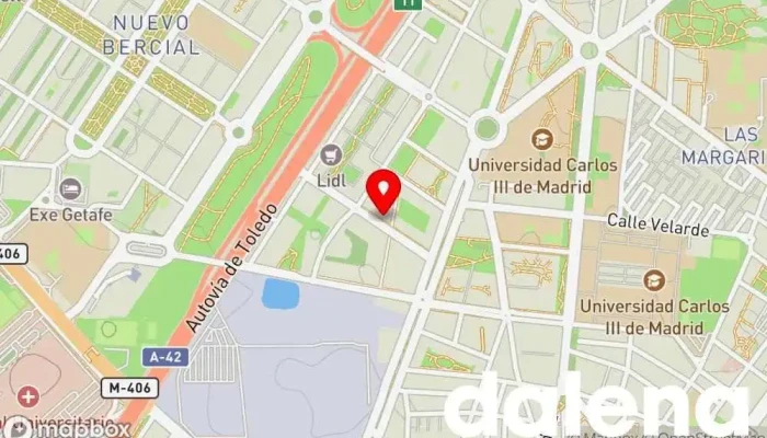 mapa de Chino Winchu Supermercado en Getafe