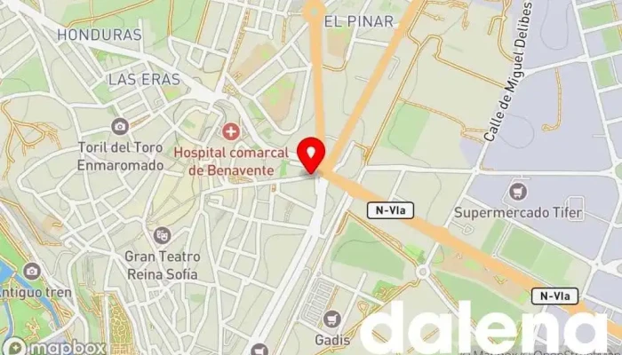 mapa de CLAREL Tienda de belleza y salud en 46