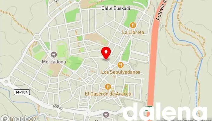 mapa de COALIMENT - Compra Saludable Supermercado, Panadería, Carnicería, Pollería, Tienda de fiambres, Frutería en San Agustín del Guadalix