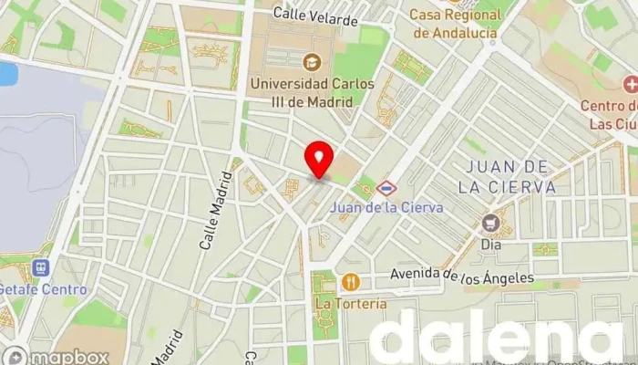 mapa de Comercial Castela Tienda de productos de belleza en Getafe