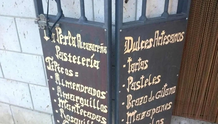 Confiteria La Perla Alcazarena Carta - Villalcázar de Sirga