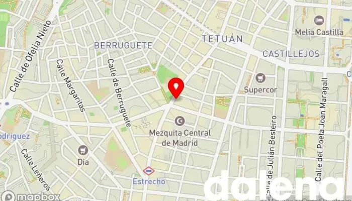 mapa de Cosmo Cash & Carry Supermercado asiático, Supermercado en Madrid