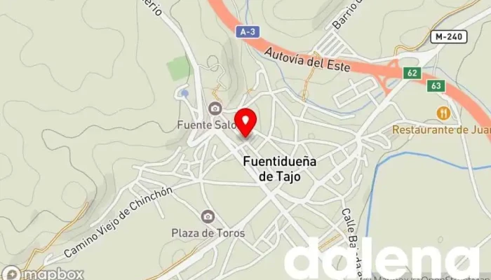 mapa de COVIRAN Tienda de alimentación en Fuentidueña de Tajo