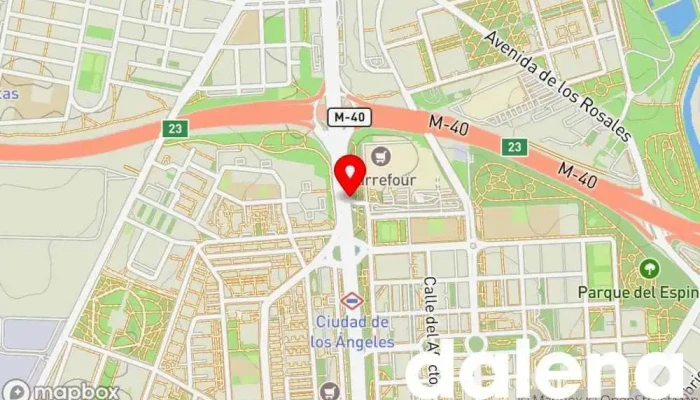 mapa de Coviran Supermercado en Madrid