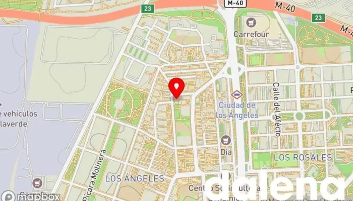 mapa de Coviran Supermercado en Madrid