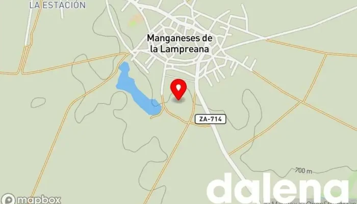 mapa de Delafuente Gourmet Tienda de delicatessen en Manganeses de la Lampreana