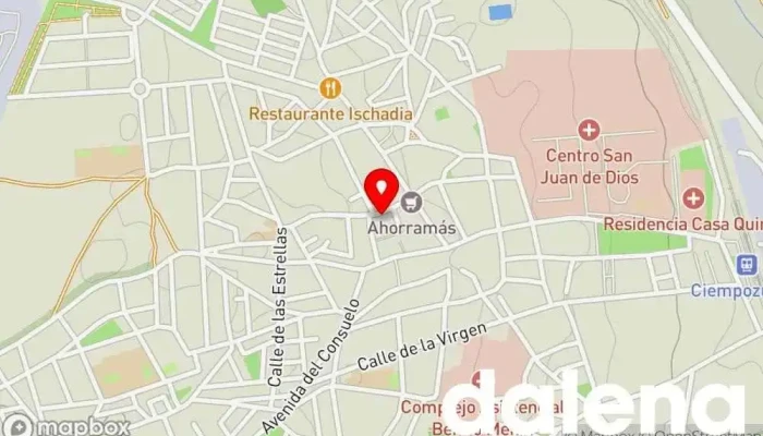 mapa de Don supermercado y fruta Supermercado en Madrid