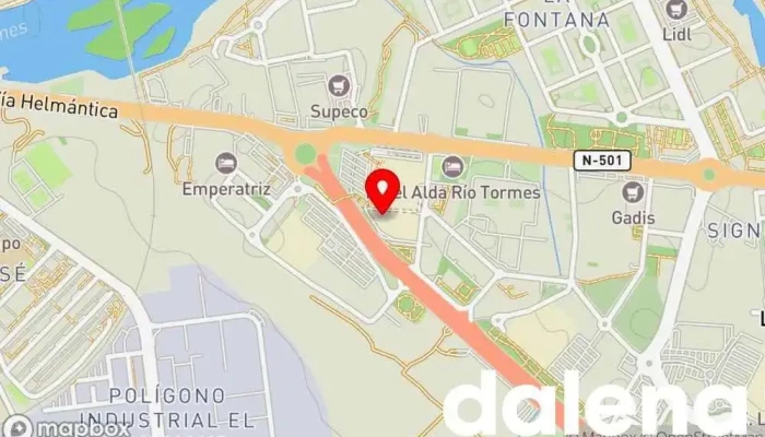 mapa de Dooers Sneakers El Tormes Zapatería, Tienda de ropa de hombre, Tienda de ropa de mujer, Tienda de ropa para jóvenes en Salamanca