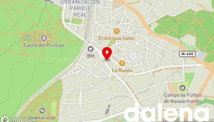 mapa de Ecotienda Camino Verde Tienda de alimentación en El Escorial
