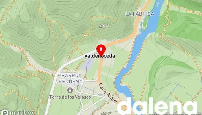 mapa de EL CARLUQUE, S.L. Quesería en Valdenoceda