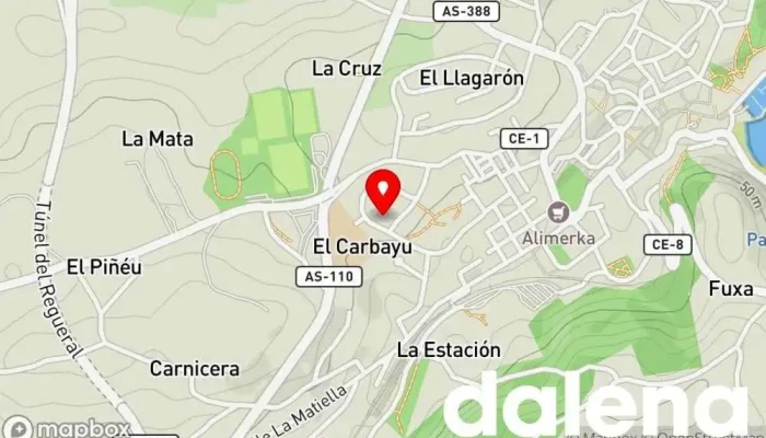 mapa de El Colmado Tienda de alimentación en Candás