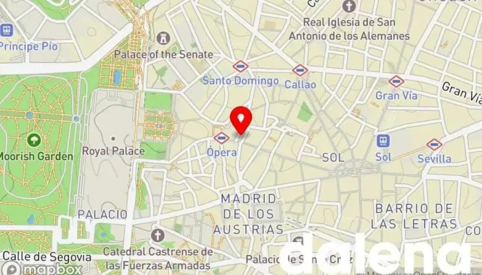 mapa de EL Golden. Supermercado Supermercado en Madrid