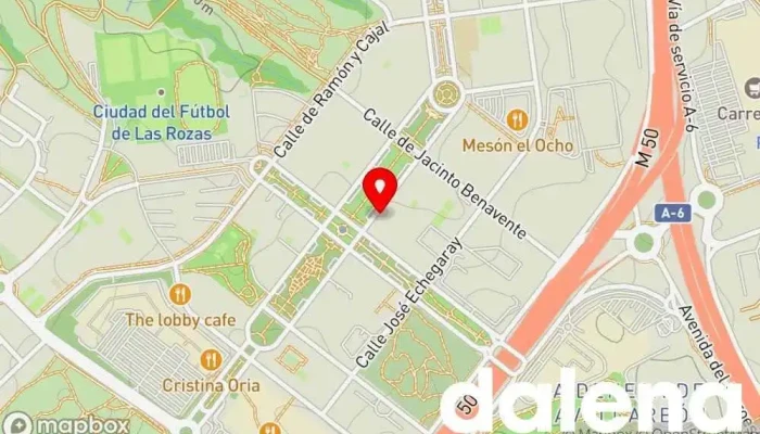mapa de El Mercado de Santi Frutería, Supermercado en Las Rozas de Madrid