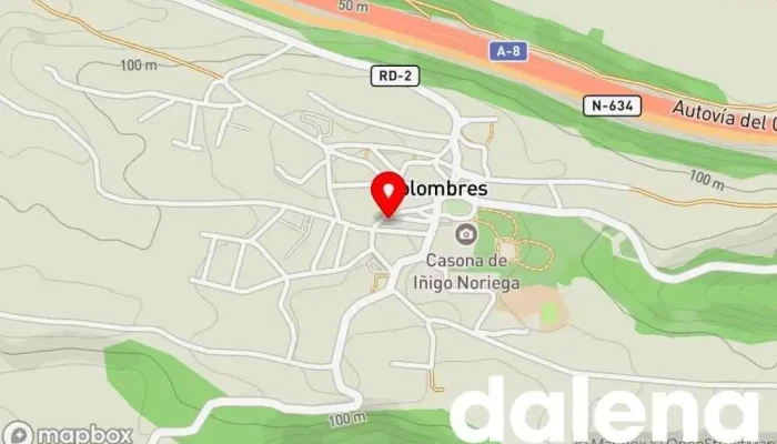 mapa de El Super Supermercado en Colombres