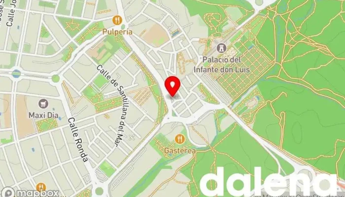 mapa de EROSKI Supermercado en Boadilla del Monte