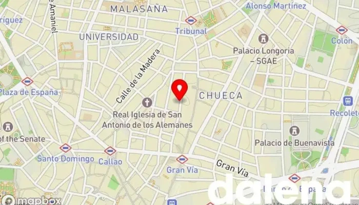 mapa de EROSKI Supermercado en Madrid