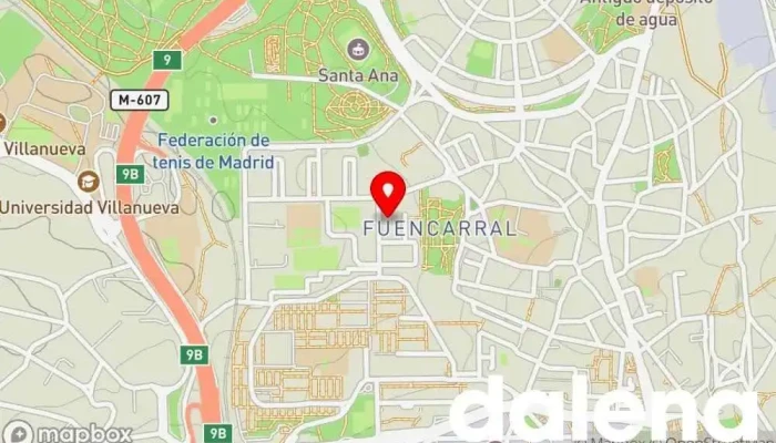 mapa de EROSKI Supermercado en Madrid
