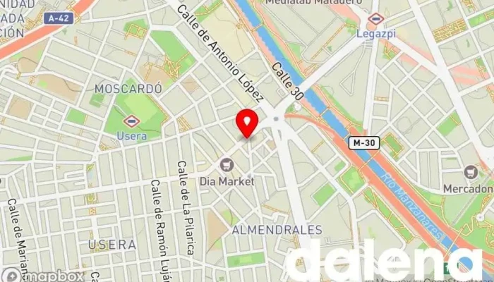 mapa de Estanco de Usera. IQOS PARTNER Estanco en Madrid