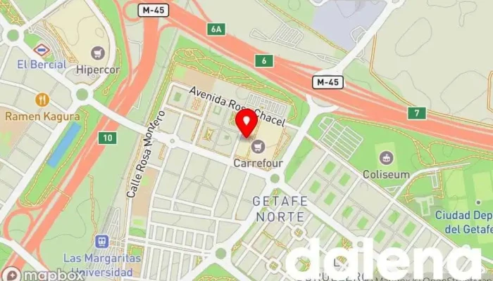 mapa de Estanco Getafe 21 Estanco en Getafe