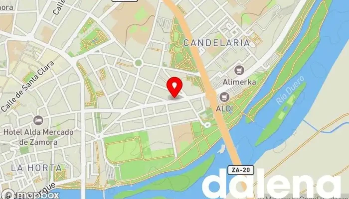 mapa de Frutas Conde Tienda de alimentación en Zamora