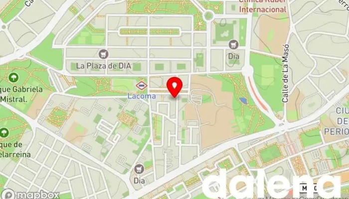 mapa de Frutas Supermercado Peng Bazar Supermercado en Madrid