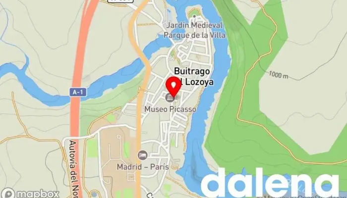 mapa de FRUTAS Y VERDURAS ISIDORO Frutería en Buitrago del Lozoya