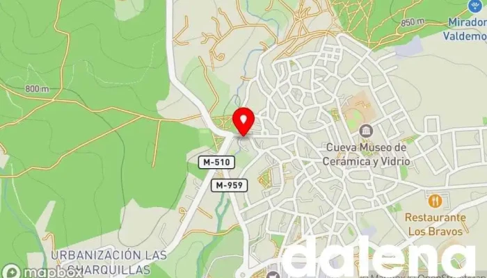 mapa de Frutería carniceria y Alimentación nava Tienda de alimentación en Valdemorillo