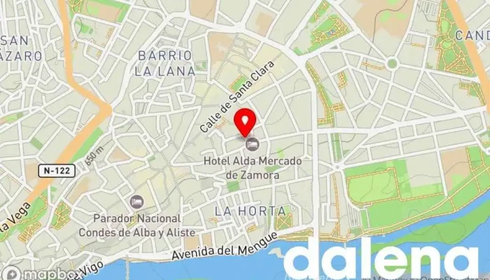 mapa de Frutería El Cid Tienda de alimentación en Zamora