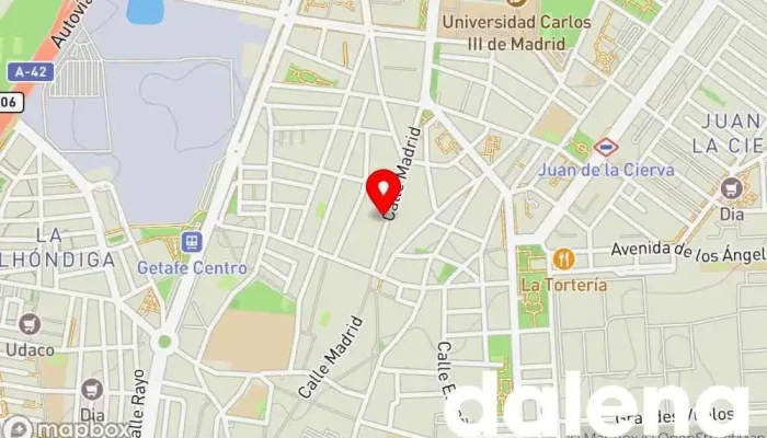 mapa de Fruteria La Huerta de Aranjuez - GETAFE 1 Frutería en Getafe