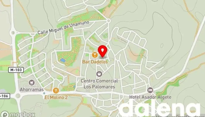 mapa de Frutería Lin Supermercado en Algete