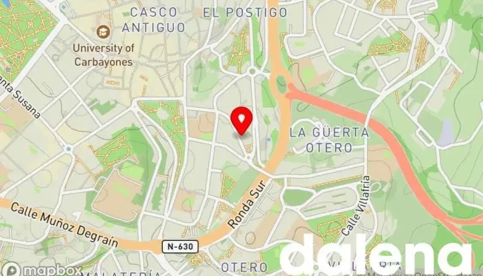 mapa de Frutería Rubimar Frutería en Oviedo