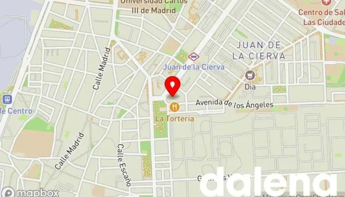 mapa de Gourmet shop fruit Fruteria Supermercado en Getafe