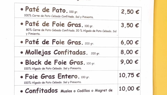 Granja La Llueza -  Comentarios - Espinosa de los Monteros