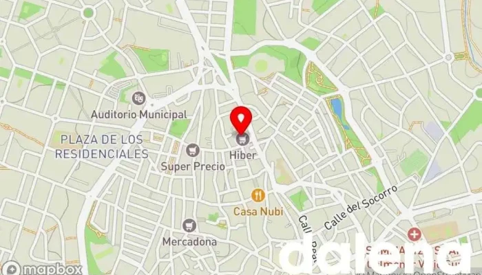 mapa de Hiber Mosquilona Supermercado en Colmenar Viejo