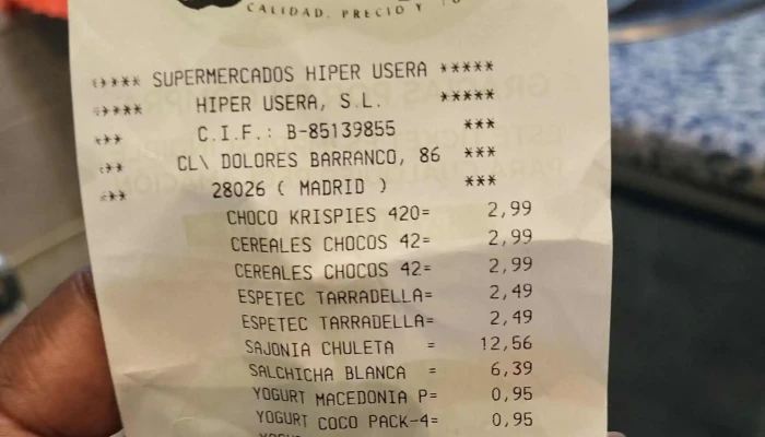 Hiper Usera -  Descuentos - Madrid
