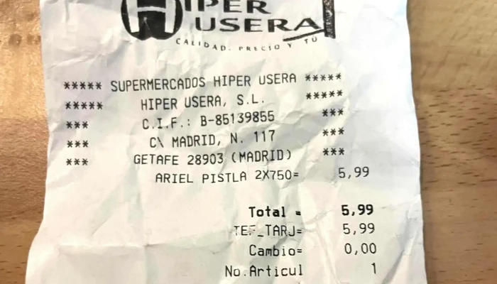 Hiper Usera -  Instagram - Getafe