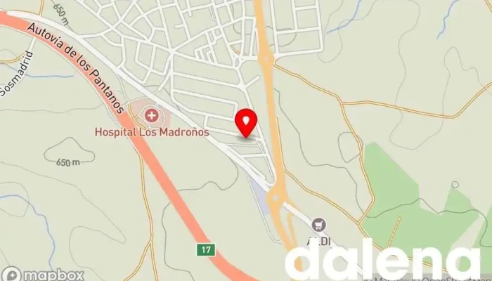mapa de Hiper Usera Supermercado en Brunete