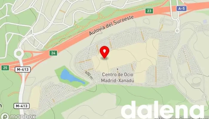 mapa de Hipercor Arroyomolinos Xanadú Hipermercado en Arroyomolinos