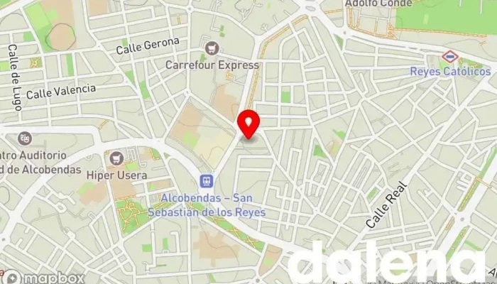 mapa de Home Asia Bazar en San Sebastián de los Reyes