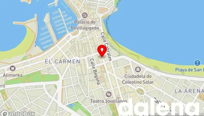 mapa de Kolozero Plastic Free Supermarket Tienda de alimentación, Tienda de alimentos naturales, Tienda de productos orgánicos, Supermercado en Gijón