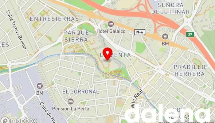 mapa de La despensa de Almu Supermercado en Collado Villalba