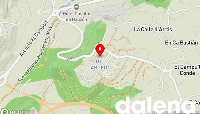 mapa de La Despensa De Coto Tienda de alimentación en Asturias